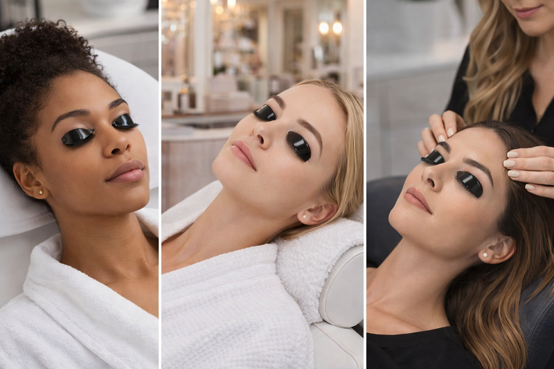 Clients wearing Flutterstop Devices